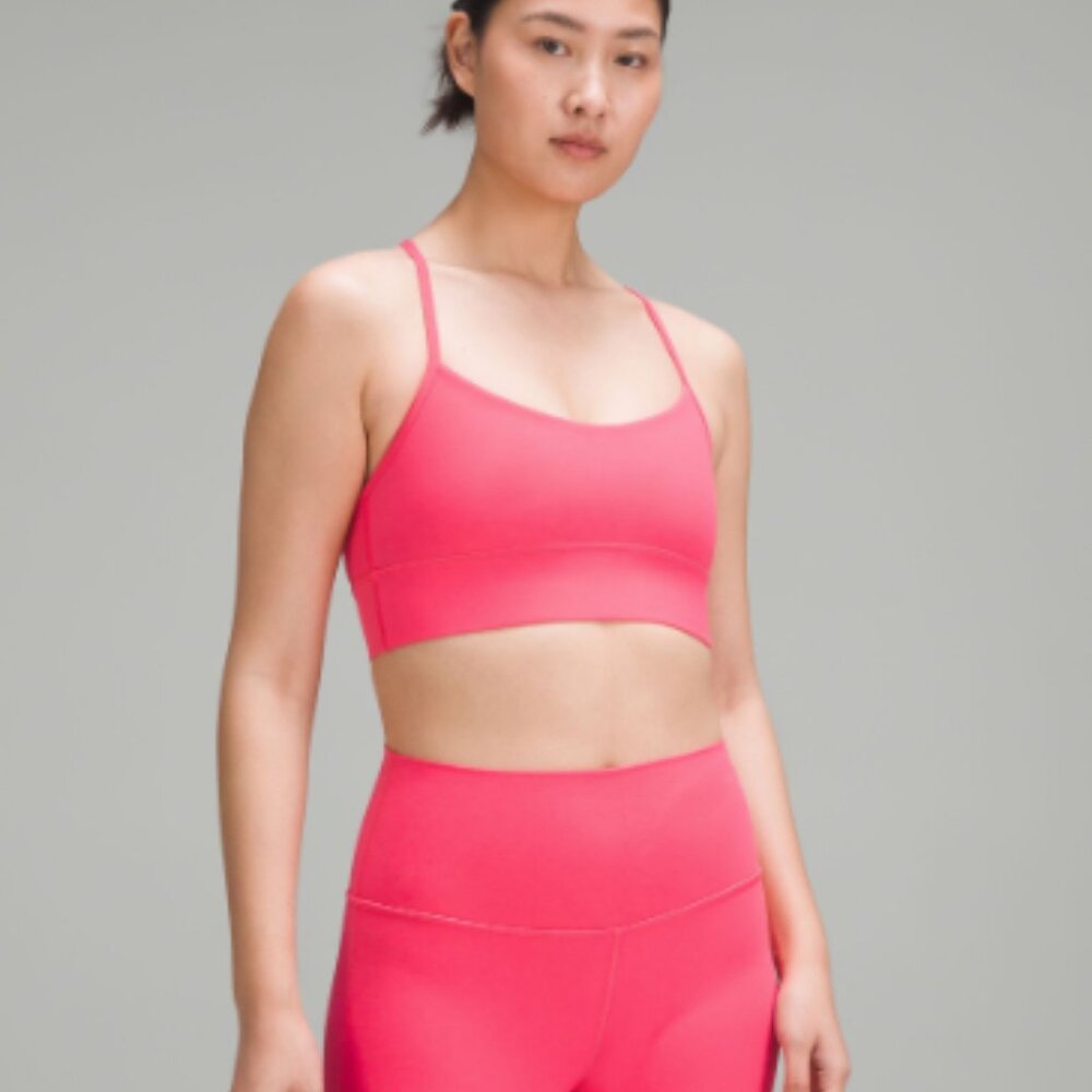 lululemon Flow Y Nulu Longline Bra *Light Support, A–C Cups
